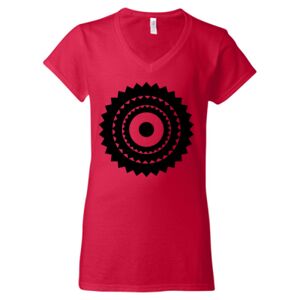 Softstyle® Women’s V-Neck T-Shirt Thumbnail