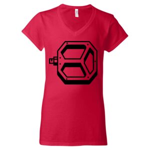 Softstyle® Women’s V-Neck T-Shirt Thumbnail
