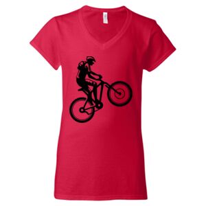 Softstyle® Women’s V-Neck T-Shirt Thumbnail