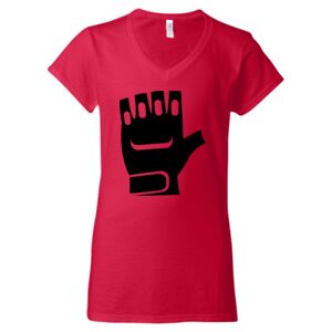 Softstyle® Women’s V-Neck T-Shirt Thumbnail