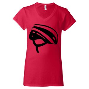 Softstyle® Women’s V-Neck T-Shirt Thumbnail