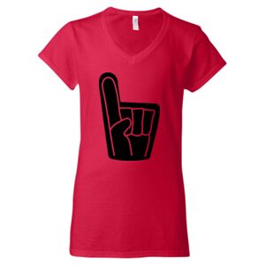 Softstyle® Women’s V-Neck T-Shirt Thumbnail