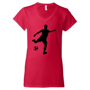 Softstyle® Women’s V-Neck T-Shirt Thumbnail