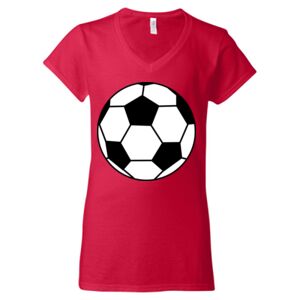 Softstyle® Women’s V-Neck T-Shirt Thumbnail
