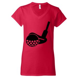 Softstyle® Women’s V-Neck T-Shirt Thumbnail