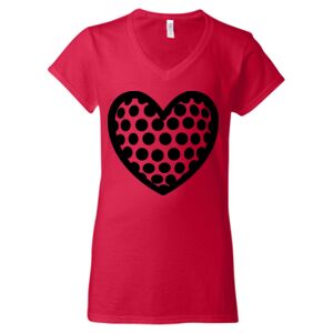 Softstyle® Women’s V-Neck T-Shirt Thumbnail