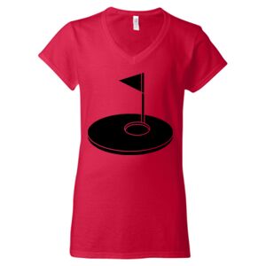 Softstyle® Women’s V-Neck T-Shirt Thumbnail
