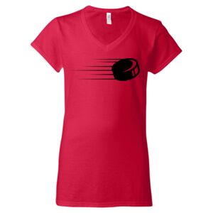 Softstyle® Women’s V-Neck T-Shirt Thumbnail