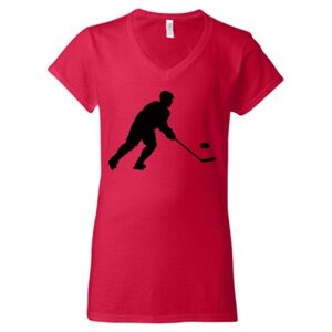 Softstyle® Women’s V-Neck T-Shirt Thumbnail