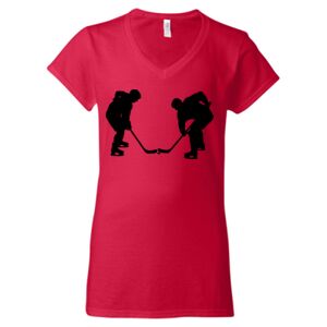 Softstyle® Women’s V-Neck T-Shirt Thumbnail