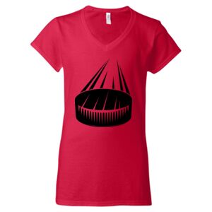 Softstyle® Women’s V-Neck T-Shirt Thumbnail