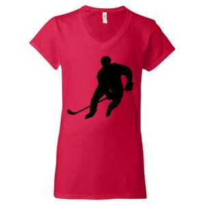 Softstyle® Women’s V-Neck T-Shirt Thumbnail