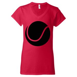 Softstyle® Women’s V-Neck T-Shirt Thumbnail
