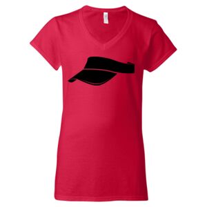Softstyle® Women’s V-Neck T-Shirt Thumbnail