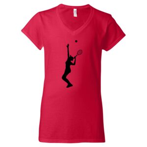 Softstyle® Women’s V-Neck T-Shirt Thumbnail