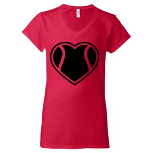 Softstyle® Women’s V-Neck T-Shirt Thumbnail