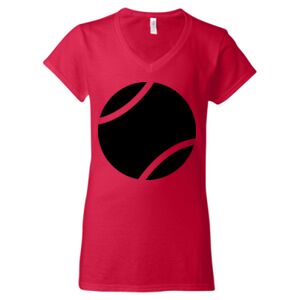 Softstyle® Women’s V-Neck T-Shirt Thumbnail