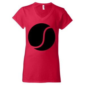 Softstyle® Women’s V-Neck T-Shirt Thumbnail
