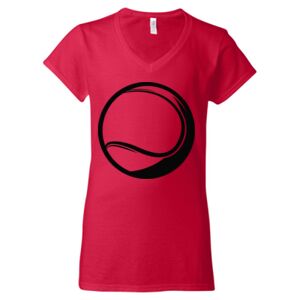 Softstyle® Women’s V-Neck T-Shirt Thumbnail