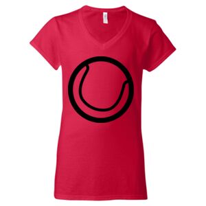 Softstyle® Women’s V-Neck T-Shirt Thumbnail