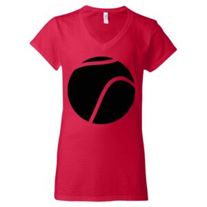 Softstyle® Women’s V-Neck T-Shirt Thumbnail