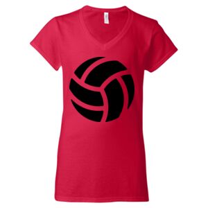 Softstyle® Women’s V-Neck T-Shirt Thumbnail
