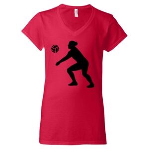 Softstyle® Women’s V-Neck T-Shirt Thumbnail