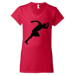 Softstyle® Women’s V-Neck T-Shirt Thumbnail