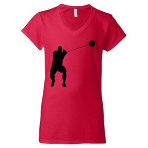 Softstyle® Women’s V-Neck T-Shirt Thumbnail