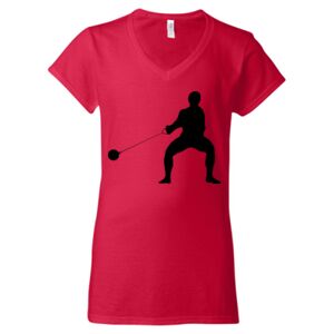 Softstyle® Women’s V-Neck T-Shirt Thumbnail