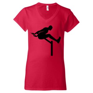 Softstyle® Women’s V-Neck T-Shirt Thumbnail