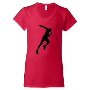 Softstyle® Women’s V-Neck T-Shirt Thumbnail