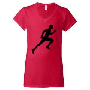 Softstyle® Women’s V-Neck T-Shirt Thumbnail