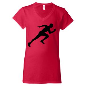 Softstyle® Women’s V-Neck T-Shirt Thumbnail