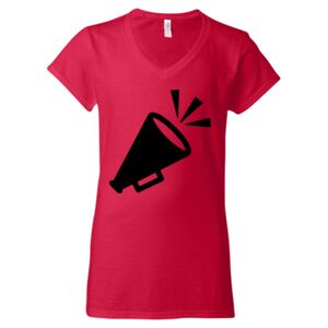 Softstyle® Women’s V-Neck T-Shirt Thumbnail