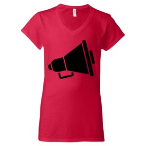 Softstyle® Women’s V-Neck T-Shirt Thumbnail