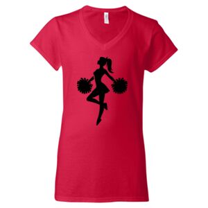 Softstyle® Women’s V-Neck T-Shirt Thumbnail