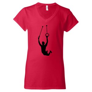 Softstyle® Women’s V-Neck T-Shirt Thumbnail