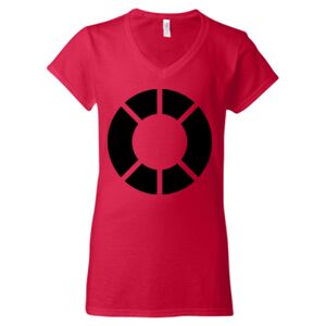 Softstyle® Women’s V-Neck T-Shirt Thumbnail