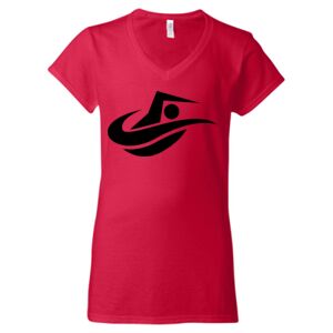 Softstyle® Women’s V-Neck T-Shirt Thumbnail