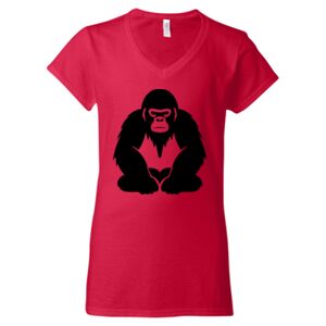 Softstyle® Women’s V-Neck T-Shirt Thumbnail