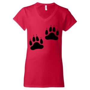 Softstyle® Women’s V-Neck T-Shirt Thumbnail