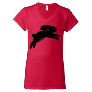 Softstyle® Women’s V-Neck T-Shirt Thumbnail