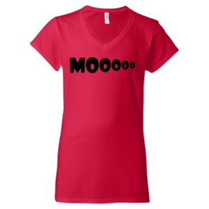 Softstyle® Women’s V-Neck T-Shirt Thumbnail
