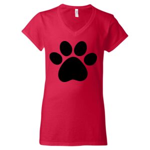 Softstyle® Women’s V-Neck T-Shirt Thumbnail