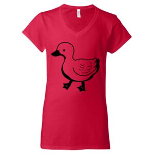 Softstyle® Women’s V-Neck T-Shirt Thumbnail