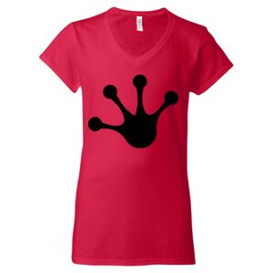 Softstyle® Women’s V-Neck T-Shirt Thumbnail