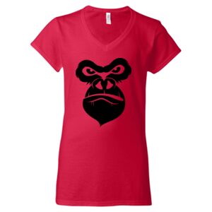 Softstyle® Women’s V-Neck T-Shirt Thumbnail