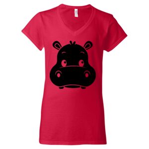 Softstyle® Women’s V-Neck T-Shirt Thumbnail
