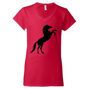 Softstyle® Women’s V-Neck T-Shirt Thumbnail